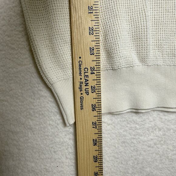 Collars And Co Mens Golf Sweater Polo Shirt White Size XXL Modal Cotton Preppy - Picture 8 of 8